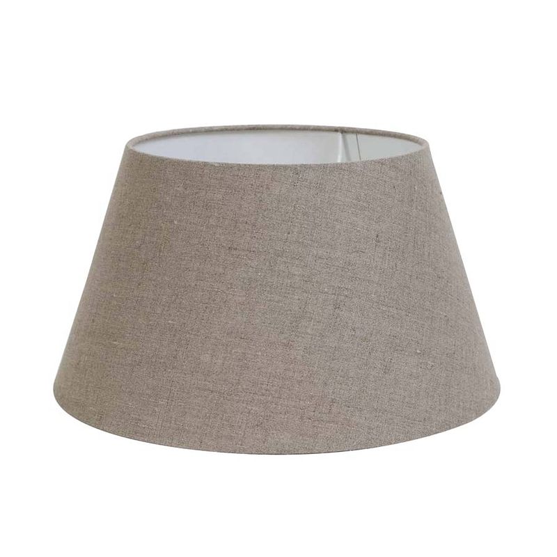 Foto van Light&living kap drum 45-35-25 cm dark linen