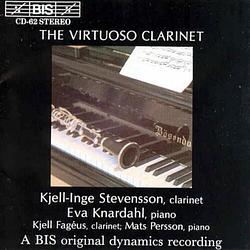 Foto van The virtuoso clarinet - cd (7318590000625)