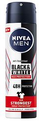 Foto van Nivea men black & white max protection anti-transpirant spray