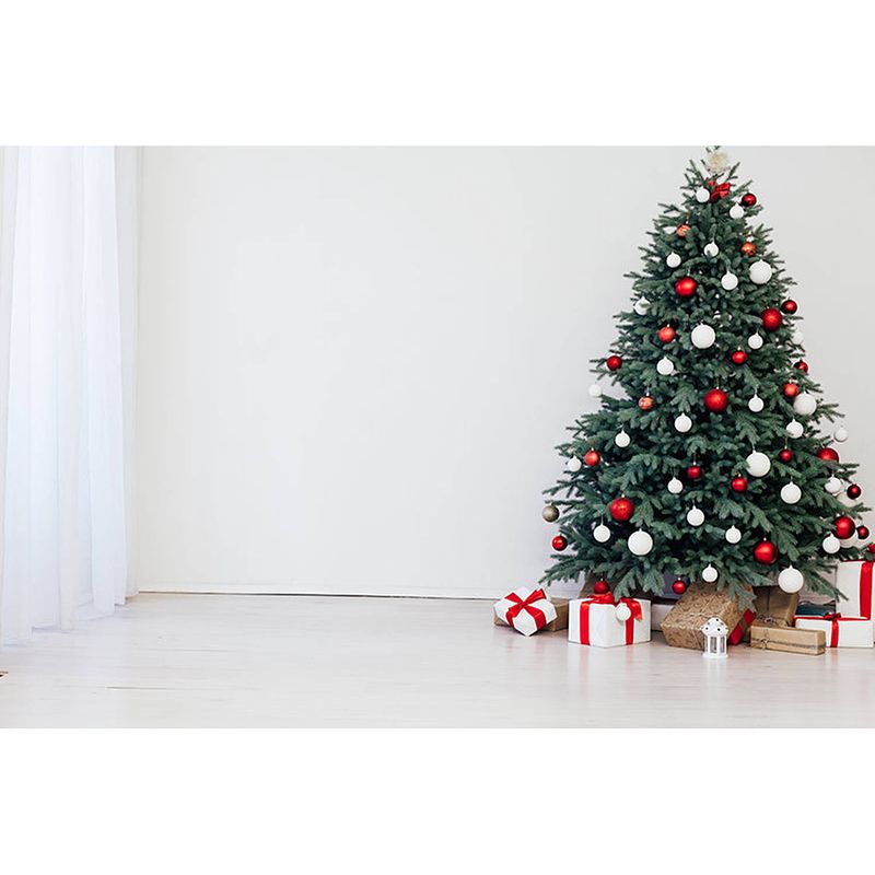 Foto van Inductiebeschermer - christmas tree - 95x55 cm