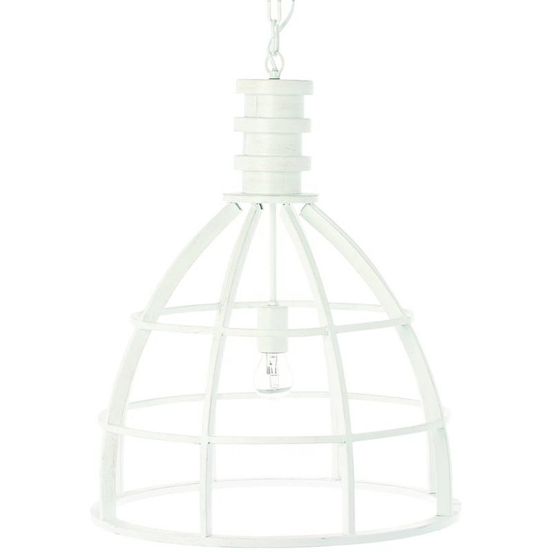 Foto van Riverdale hanglamp boston wit 63 cm