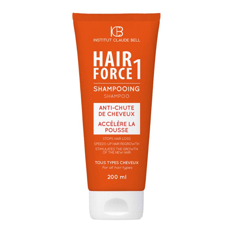 Foto van Claude bell hair force one shampoo 200ml.