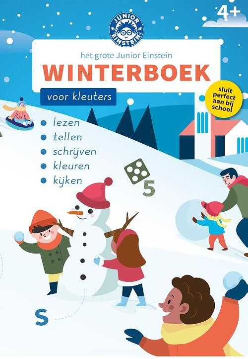 Foto van Het grote junior einstein winterboek - paperback (9789493218222)