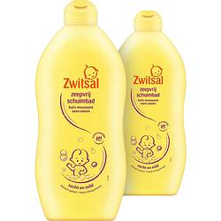 Foto van Baby schuimbad / badschuim zeepvrij - 2x 700ml