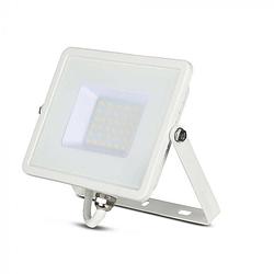 Foto van V-tac vt-30-w led schijnwerper - 30 w - 2400 lm - 4000k - wit