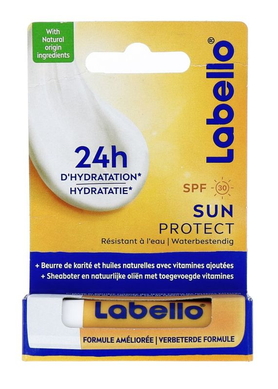 Foto van Labello sun protect verzorgende lippenbalsem