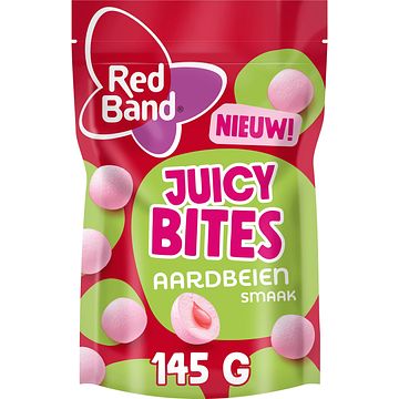 Foto van Red band juicy bites strawberry 145g bij jumbo
