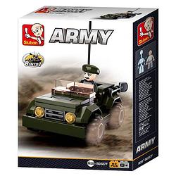 Foto van Sluban army: jeep 8-in-1 (m38-b0587f)