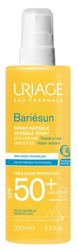 Foto van Uriage bariesun onzichtbare spray spf50+ ongeparfumeerd