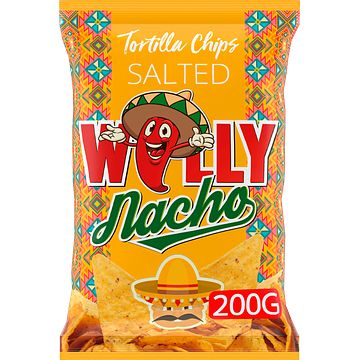 Foto van Willy nacho el classico salted tortilla chips 200g bij jumbo
