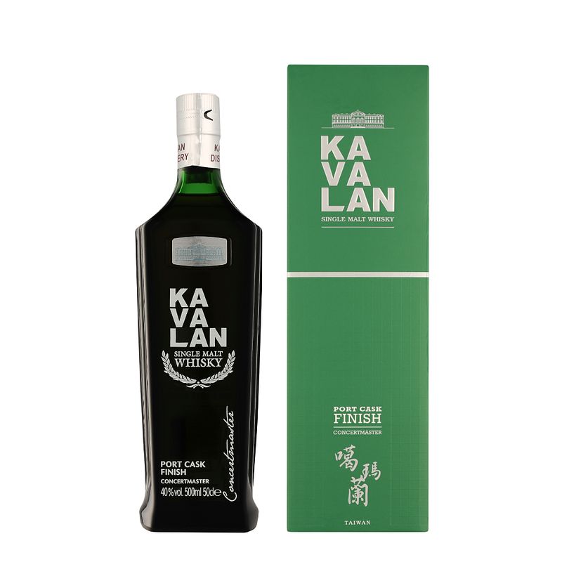 Foto van Kavalan concertmaster port cask finish 50cl whisky