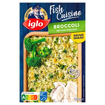 Foto van Iglo fish cuisine broccoli 380g bij jumbo