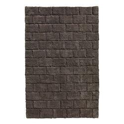 Foto van Seahorse metro badmat - 100% katoen - badmat (60x90 cm) - basalt