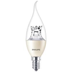 Foto van Philips lighting 30616500 led-lamp energielabel f (a - g) e14 kaars windlicht 5.5 w = 40 w warmwit (ø x l) 38 mm x 129 mm 1 stuk(s)