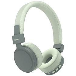 Foto van Hama freedom lit on ear headset bluetooth stereo groen vouwbaar, headset, volumeregeling