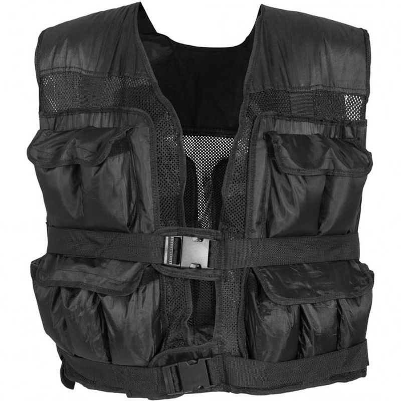 Foto van Gorilla sports gewichtsvest - weight vest - verstelbaar in gewicht - 20 kg