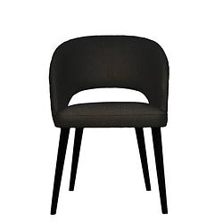 Foto van Ptmd abierto black 102200 nanci fabric dining chair