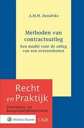 Foto van Methoden van contractsuitleg - a.m.m. hendrikx - paperback (9789013172966)