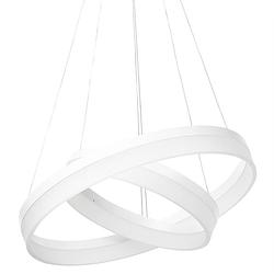 Foto van Beliani puzi - hanglamp-wit-aluminium