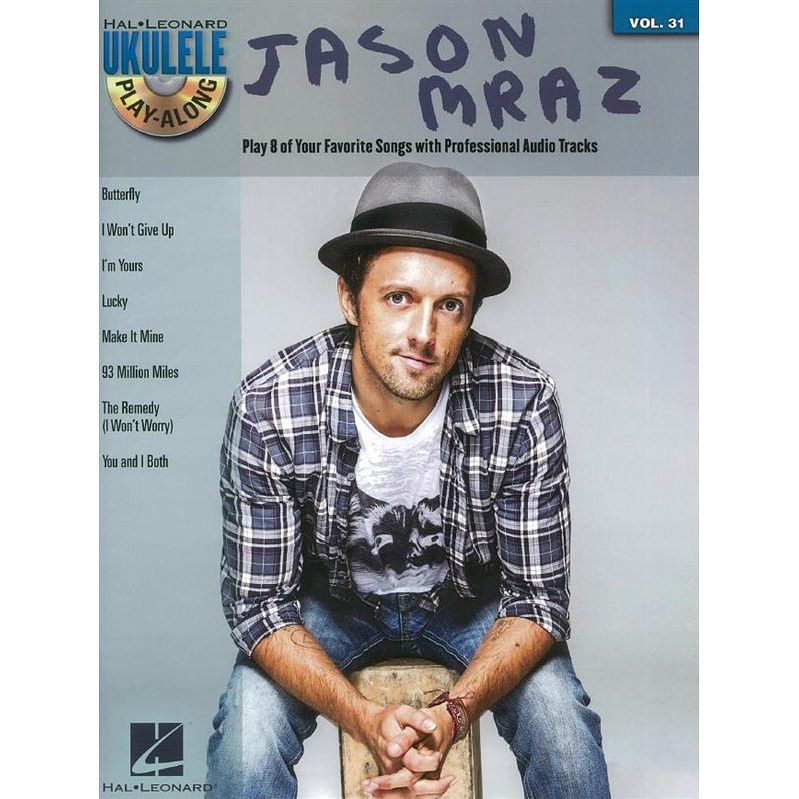 Foto van Hal leonard - ukulele play along vol. 31 - jason mraz