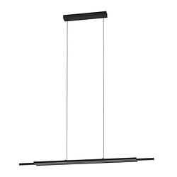 Foto van Eglo cannigiona hanglamp - led - 93 cm - zwart