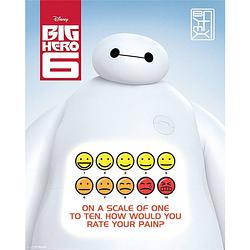 Foto van Pyramid big hero 6 rate your pain poster 40x50cm