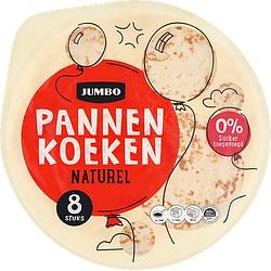 Foto van Pannenkoeken, poffertjes of pancakes 2 verpakkingen a 100810 gram m.u.v. jan poffertjes 12 stuks | jumbo pannenkoeken naturel 8 stuks aanbieding bij jumbo