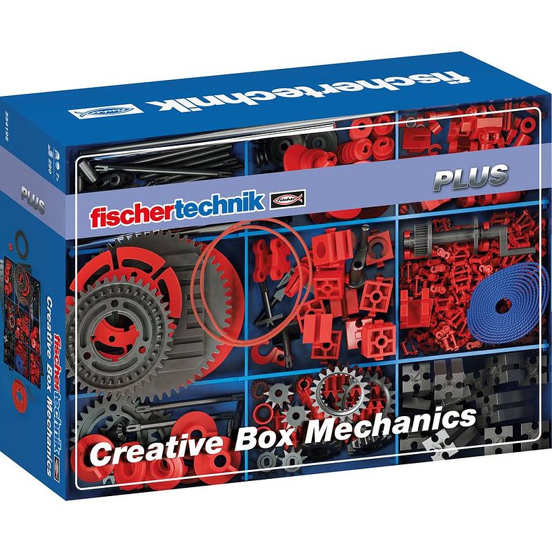 Foto van Fischertechnik 554196 creative box mechanics bouwpakket, experimenten, mechanica, maatschappij experimenteerdoos vanaf 7 jaar