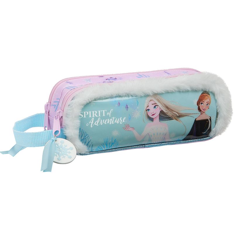 Foto van Disney frozen etui spirit of adventure - 21 x 8 x 6 cm - polyester