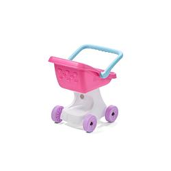 Foto van Step2 love & care doll stroller kinderwagen voor poppen poppenwagen van kunststof in roze
