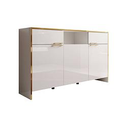 Foto van Meubella dressoir garcia - wit - 145 cm - actie