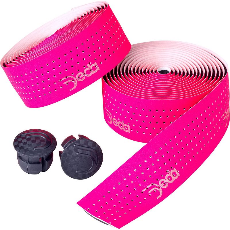 Foto van Deda stuurtape geperforeerd fluo fuchsia