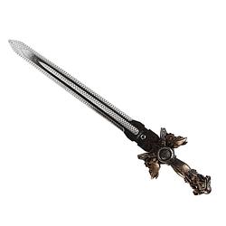 Foto van Verkleed speelgoed ridder zwaard van plastic 57 cm - verkleedattributen