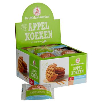 Foto van De molen'ss banket appel koeken 30 x 50g bij jumbo