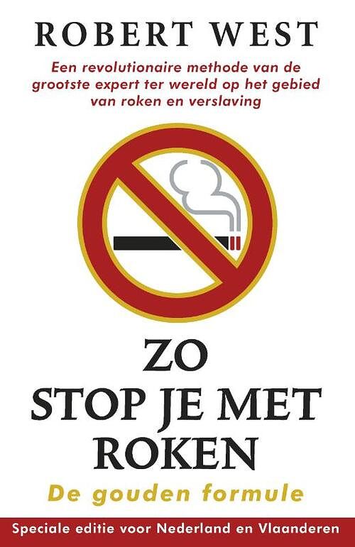 Foto van Zo stop je met roken - de gouden formule - robert west - ebook (9789024562619)