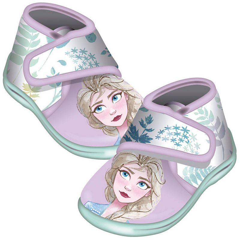 Foto van Disney pantoffels frozen ii meisjes textiel paars/wit maat 25