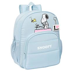 Foto van Schoolrugzak safta snoopy licht blauw (15 l)