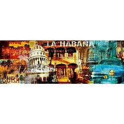 Foto van Saskia porkay - la habana kunstdruk 100x35cm