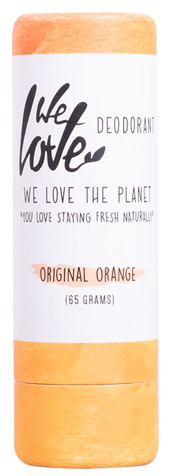 Foto van We love the planet deodorant stick original orange