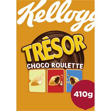 Foto van Kellogg's tresor choco roulette ontbijtgranen 410g bij jumbo
