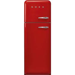 Foto van Smeg fab30lrd5 koel-vriescombinatie rood