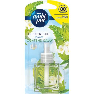 Foto van 40% korting | ambi pur elektrische luchtverfrisser navulling ochtend dauw 20ml aanbieding bij jumbo