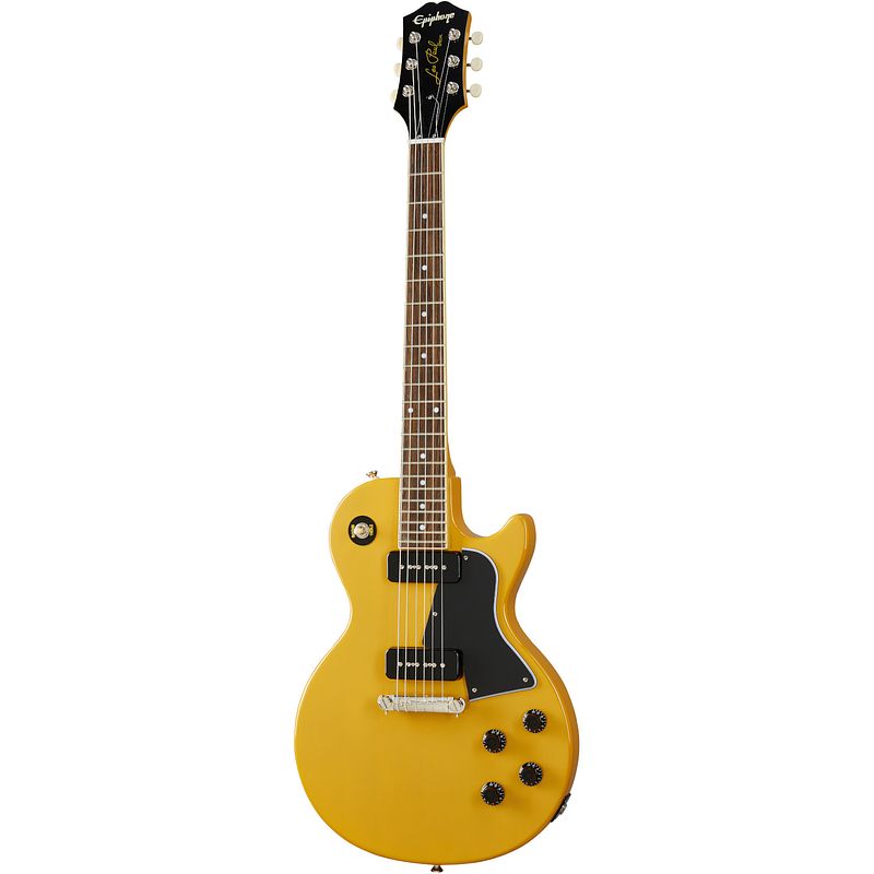 Foto van Epiphone les paul special tv yellow elektrische gitaar