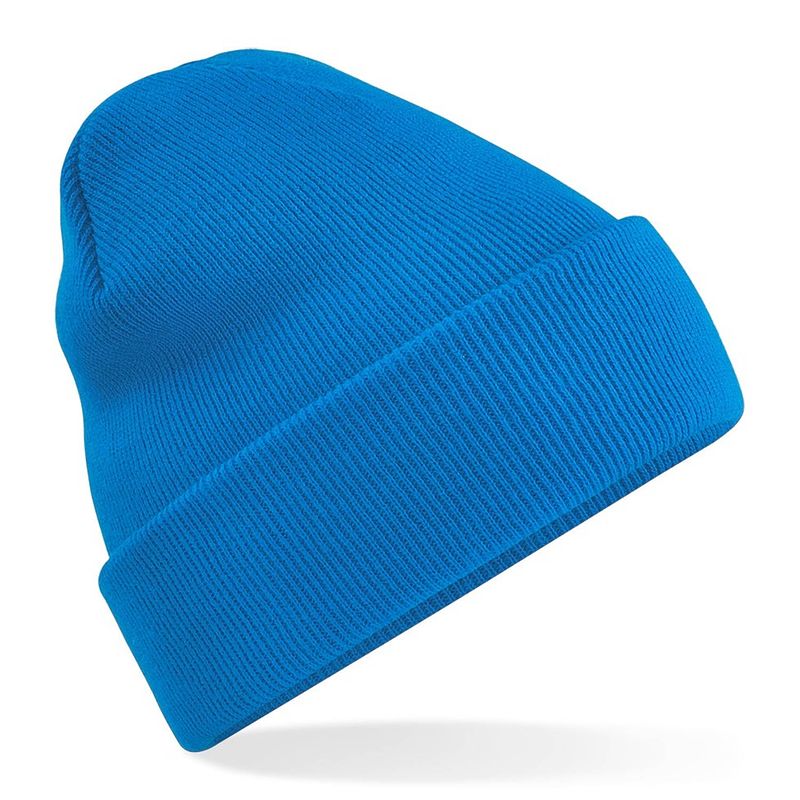 Foto van Beechfield original cuffed beanie sapphire