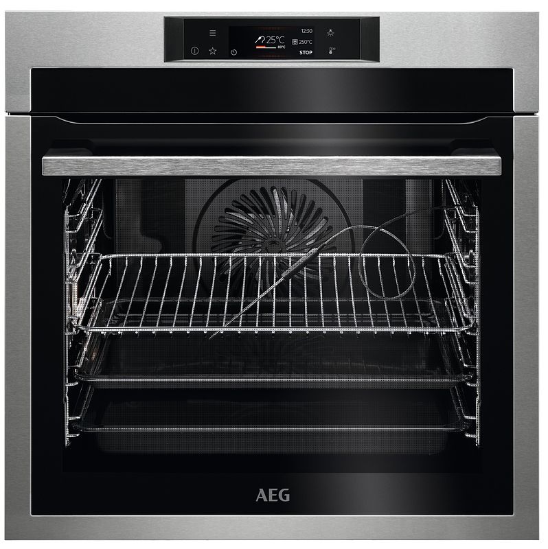 Foto van Aeg bpe742080m inbouw oven rvs