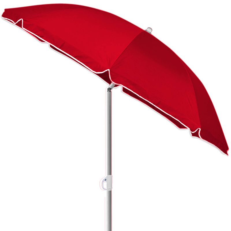 Foto van Parasol, zonnescherm, rood, 200cm