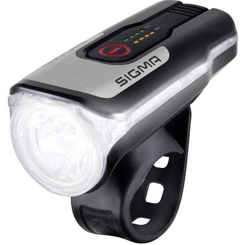 Foto van Sigma koplamp aura 80 lux led usb-oplaadbaar zwart