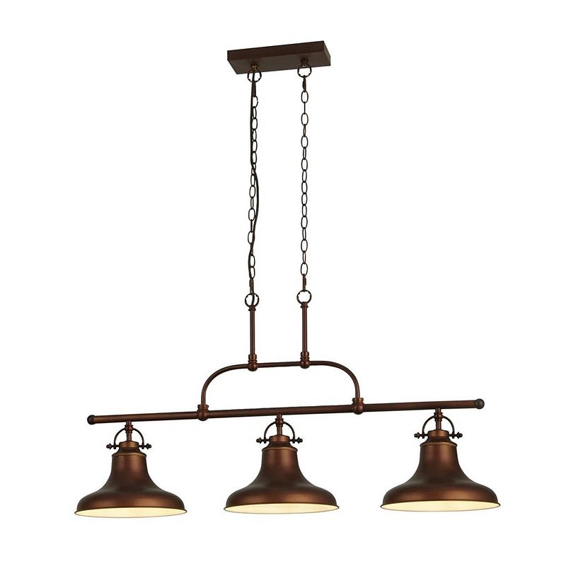 Foto van Bohemian hanglamp - bussandri exclusive - metaal - bohemian - e27 - l: 96cm - voor binnen - woonkamer - eetkamer - bruin