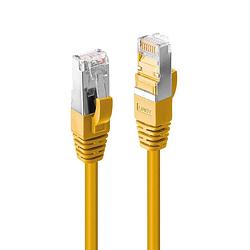 Foto van Lindy 45979 rj45 netwerkkabel, patchkabel cat 6 s/ftp 0.3 m geel 1 stuk(s)