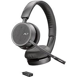 Foto van Poly draadloze usb-c headset 4220 uc zwart